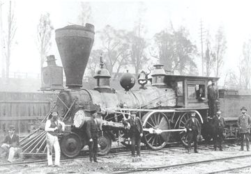 Premiere Locomotive A Vapeur En Ontario