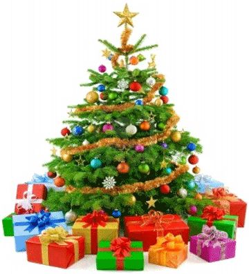 cadeaux, sapin, Noël