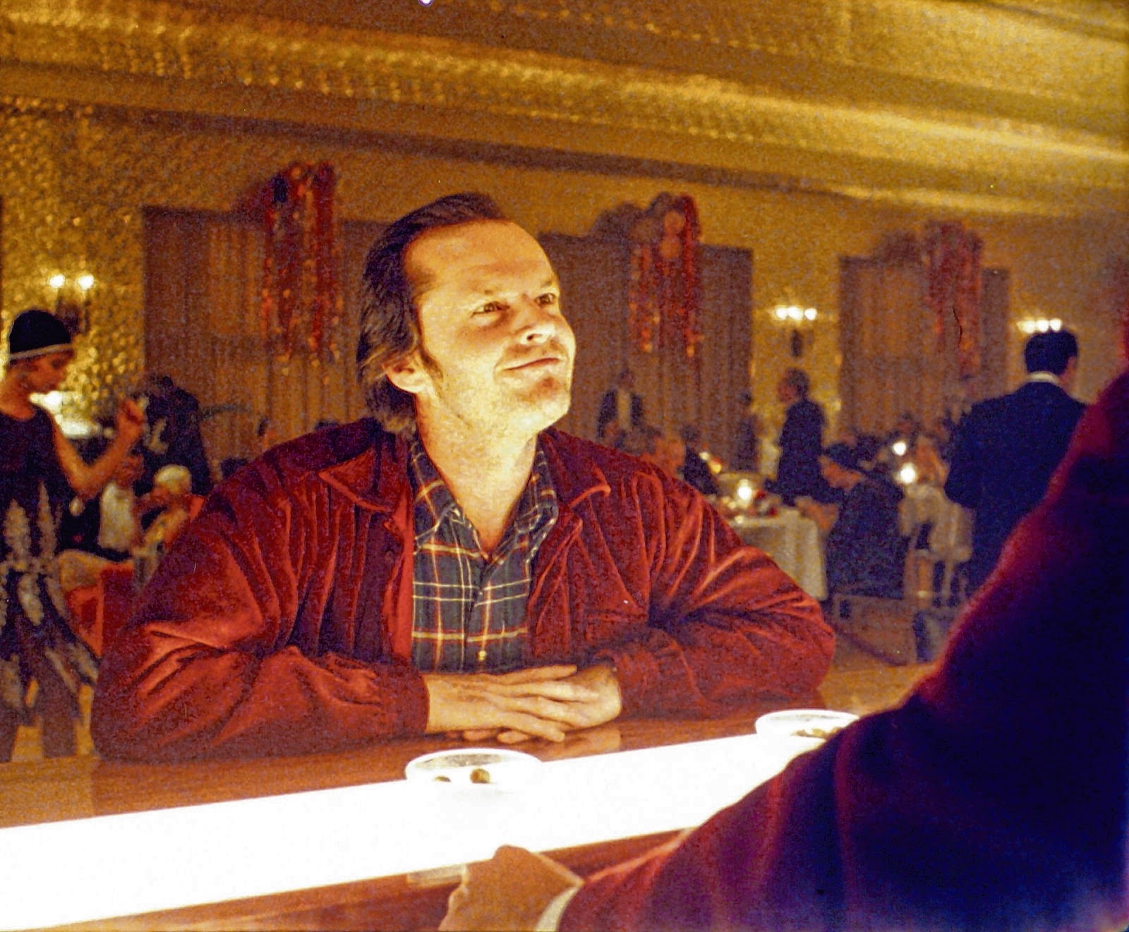 Jack Nicholson dans The Shining, horreur