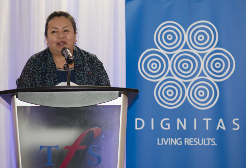 Janet Gordon, directrice de la Sioux Lookout First Nations Health Authority. (Photo: Philippe Davisseau)