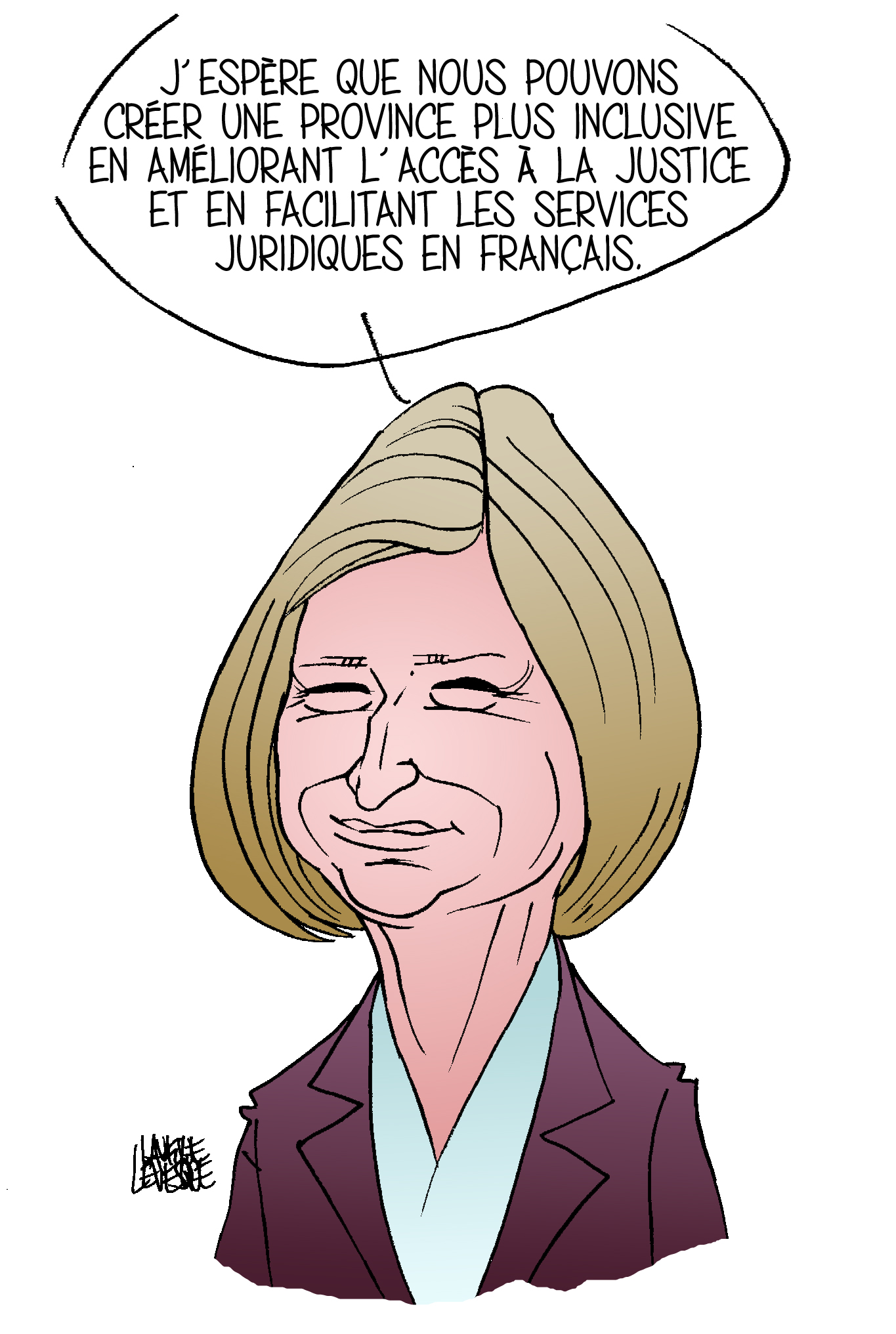 Michel Lavigne La Caricature Au Service Des Droits Et De La Justice