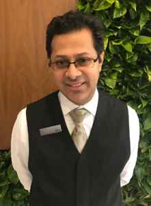 Munir Abdulla, concierge de l’hôtel Westin Toronto Airport.