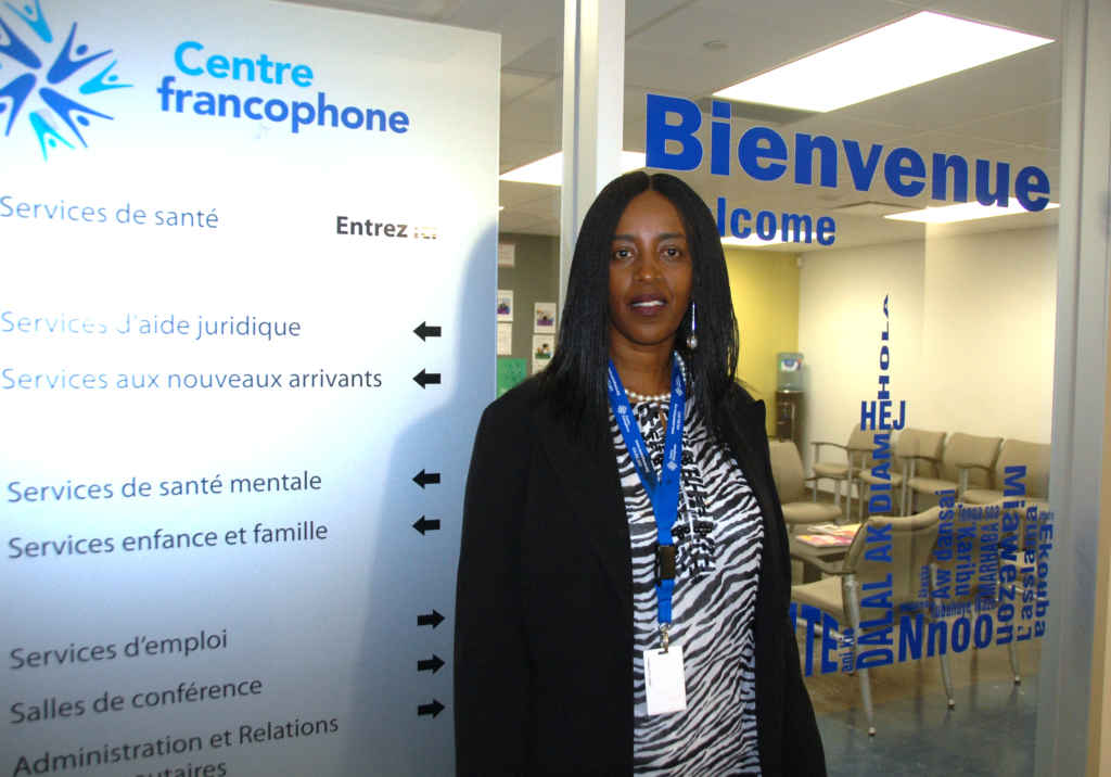 Florence Ngenzebuhoro, directrice générale du Centre francophone de Toronto