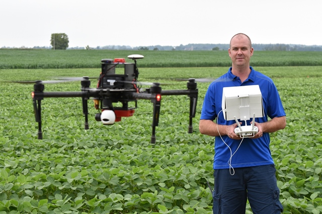 aginnovationontario drone agriculture