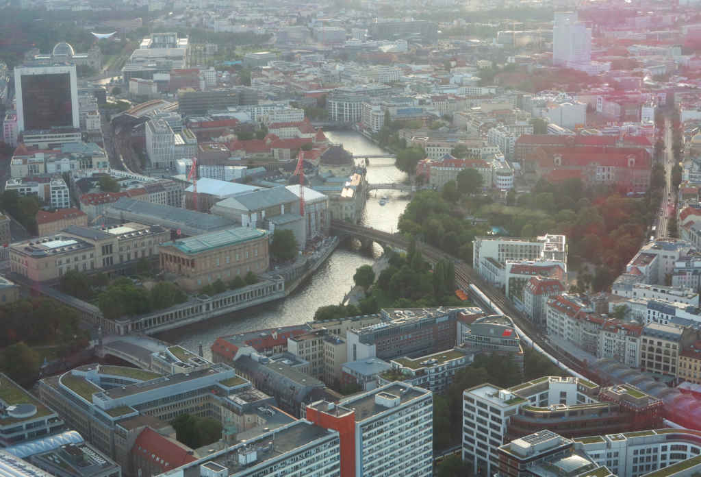 Berlin vue aérienne