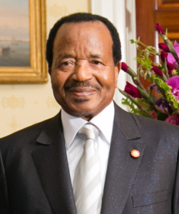 Manifestation contre la réélection du président du Cameroun Paul Biya