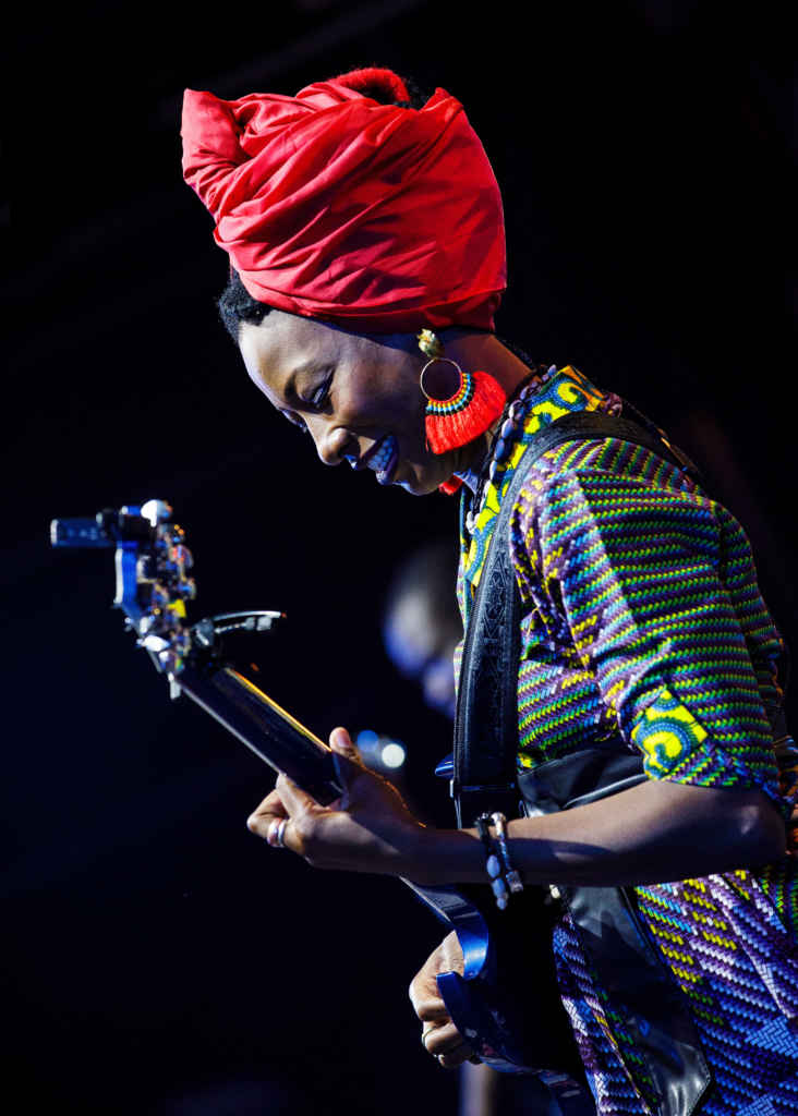 Fatoumata Diawara au festival de Glasgow