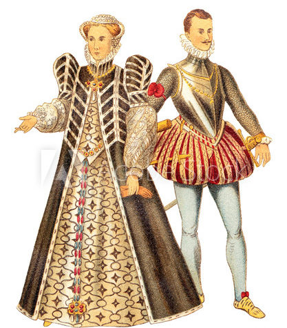 Vêtements de la Renaissance.