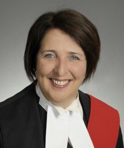 Lise Maisonneuve, juge en chef, Cour de justice de l'Ontario