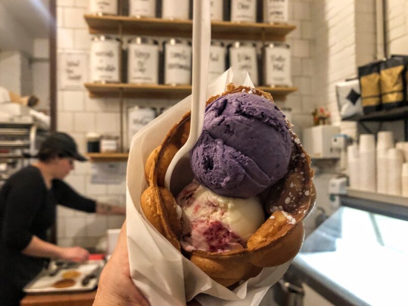 Bang Bang Ice Cream et les murales d’Ossington