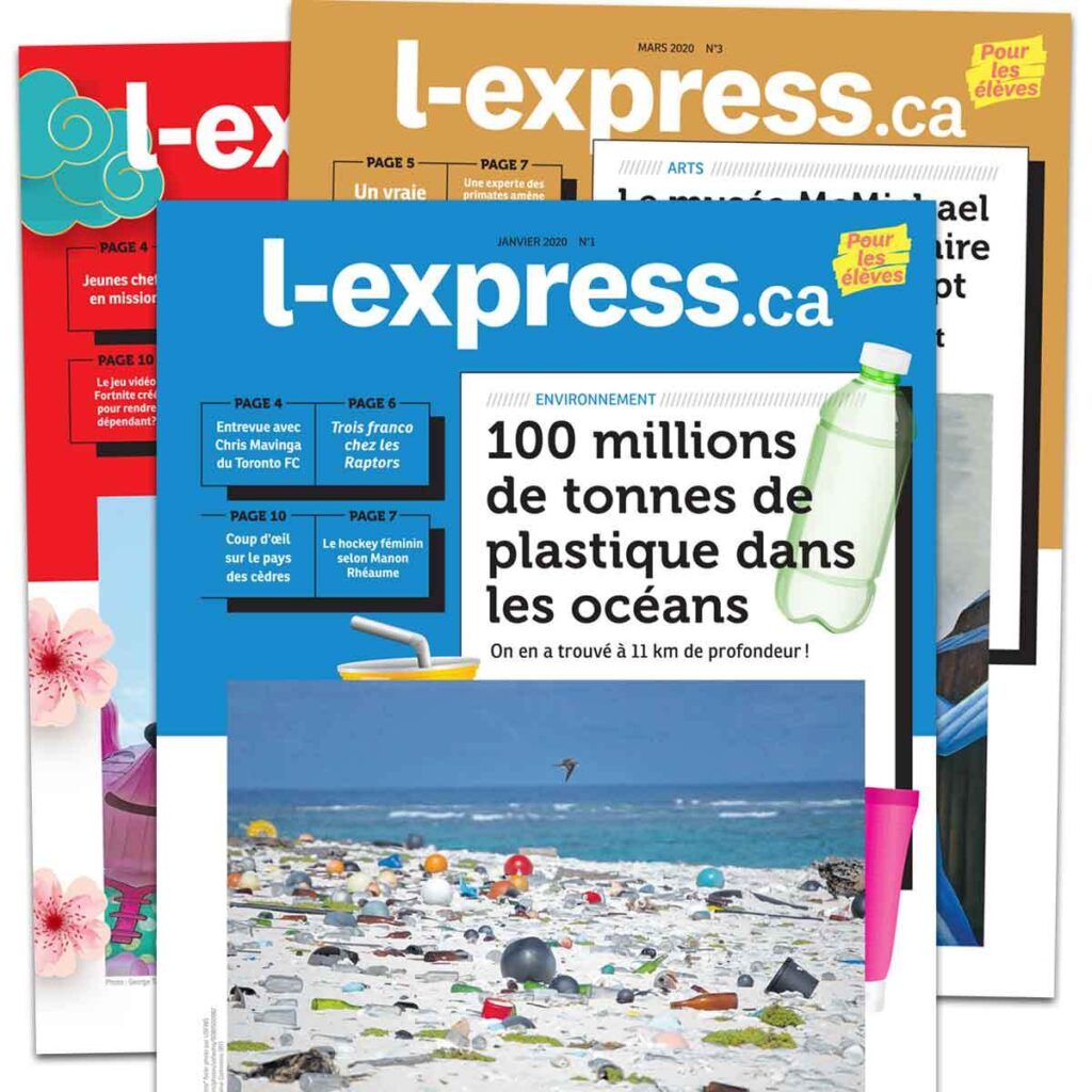 l-express.ca pour les élèves: Magazine jeunesse