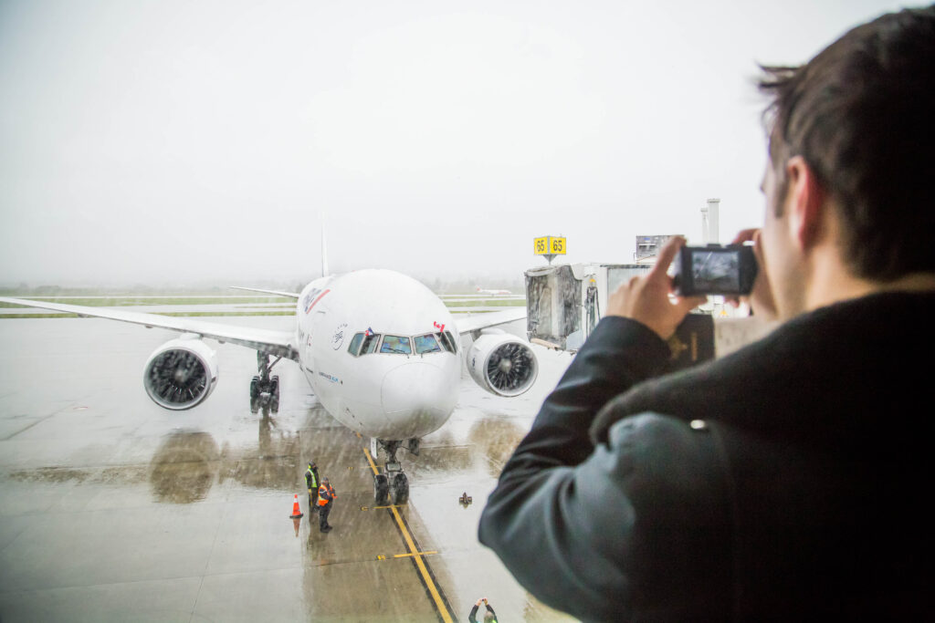 2015.03.29 YVR 1er vol YVR first flight