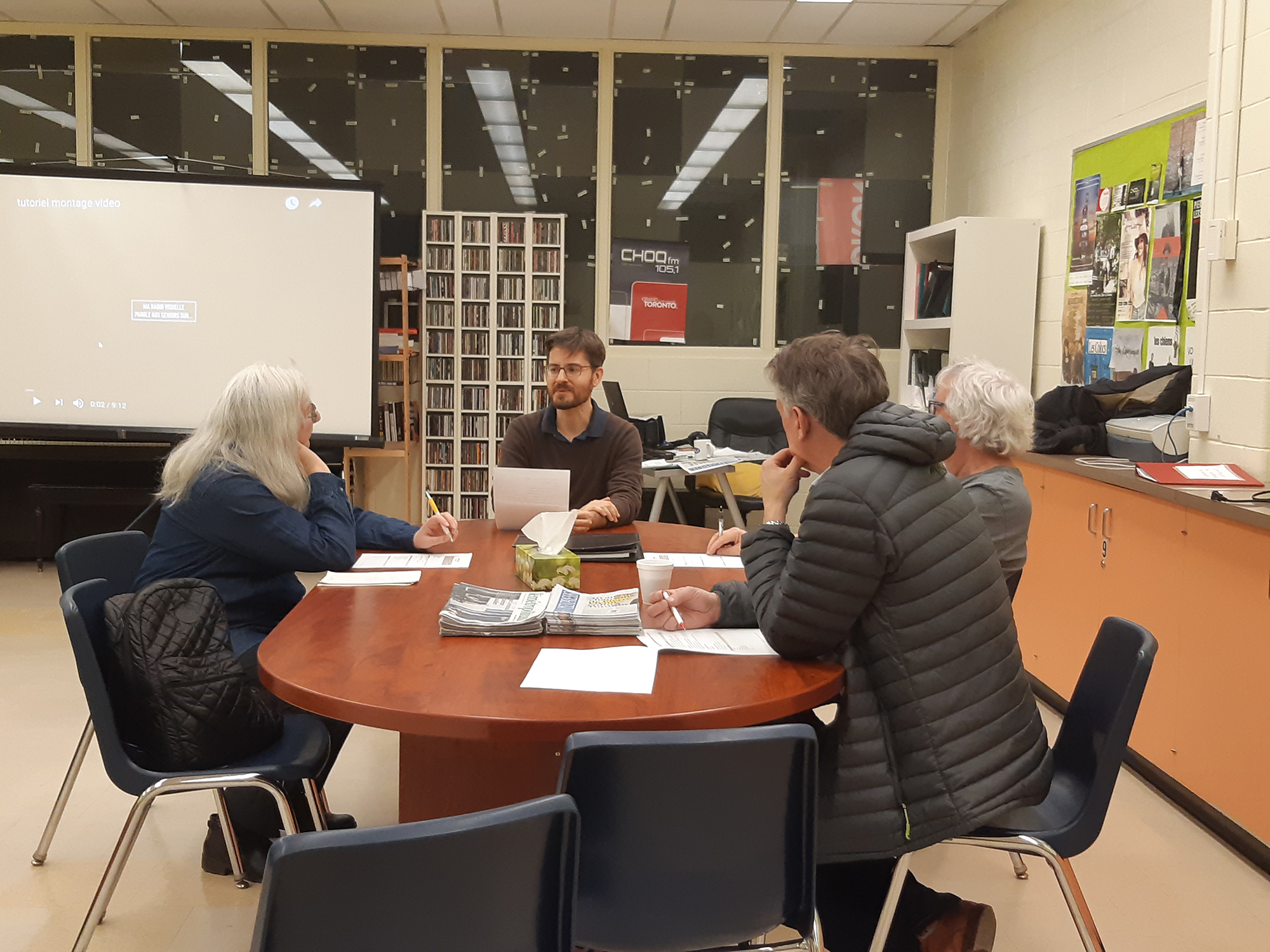 Des progrès et des projets pour CHOQFM