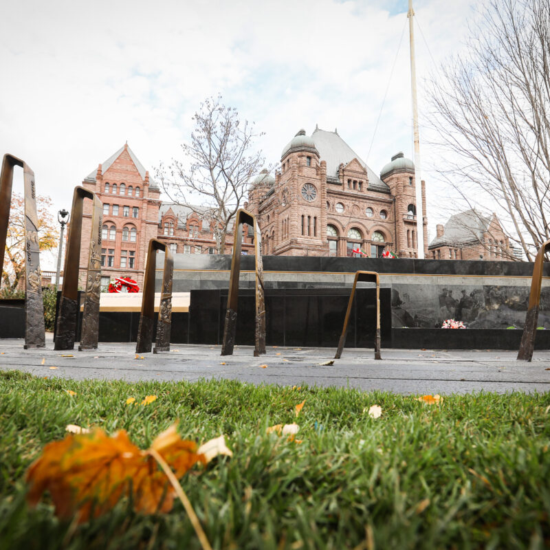 Ontario Queen's Park Monument commémoratif en l'honneur des héros canadiens de la guerre en Afghanistan