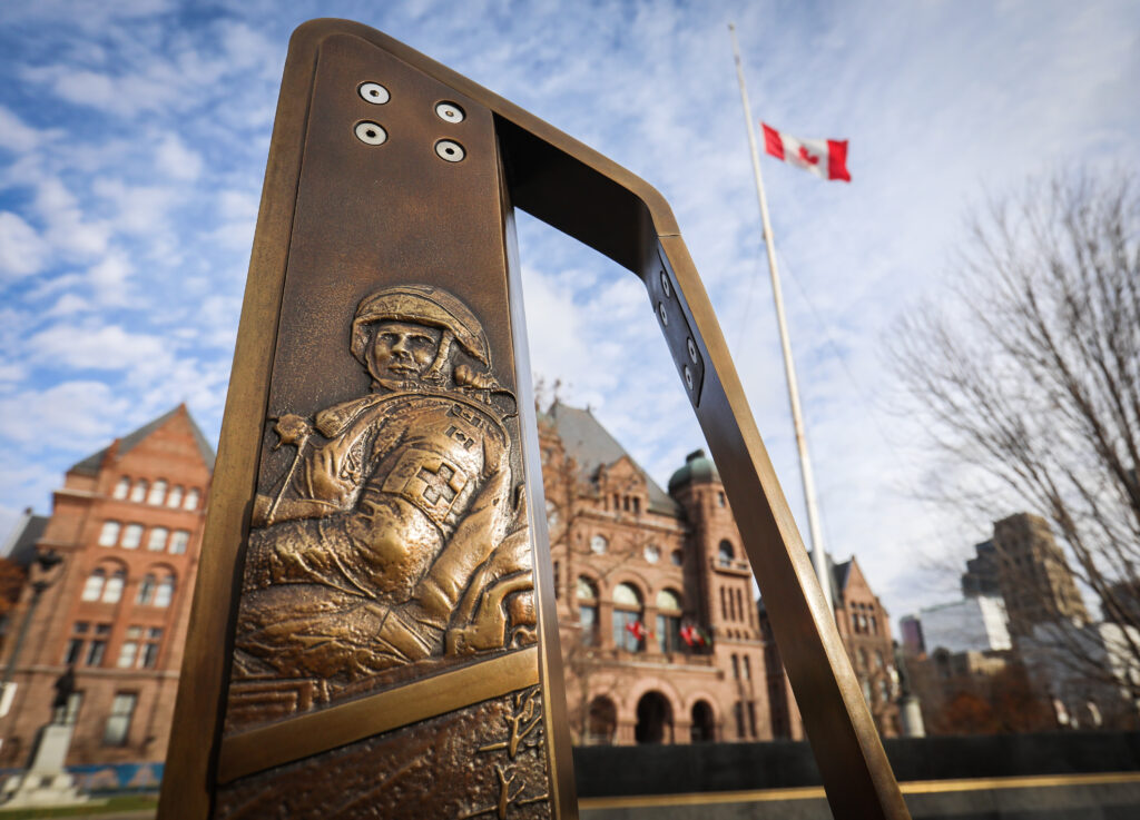 Ontario Queen's Park Monument commémoratif en l'honneur des héros canadiens de la guerre en Afghanistan