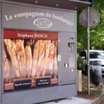 inventions Machine distributrice de pain en France.