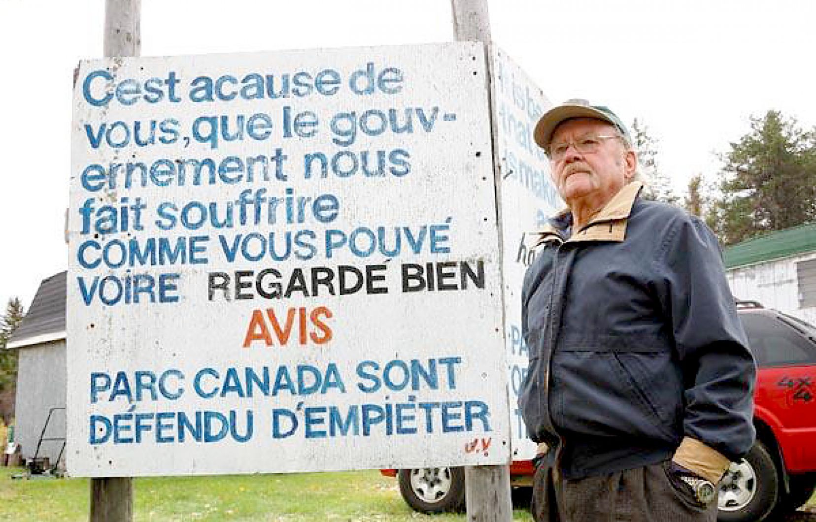 Jackie Vautour, le dernier résistant acadien de Kouchibouguac