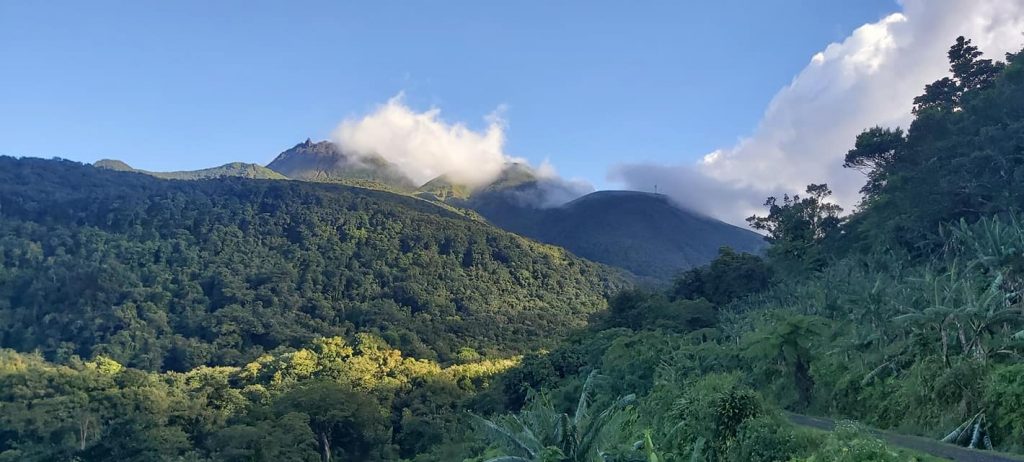 Volcan la Soufrière Guadeloupe