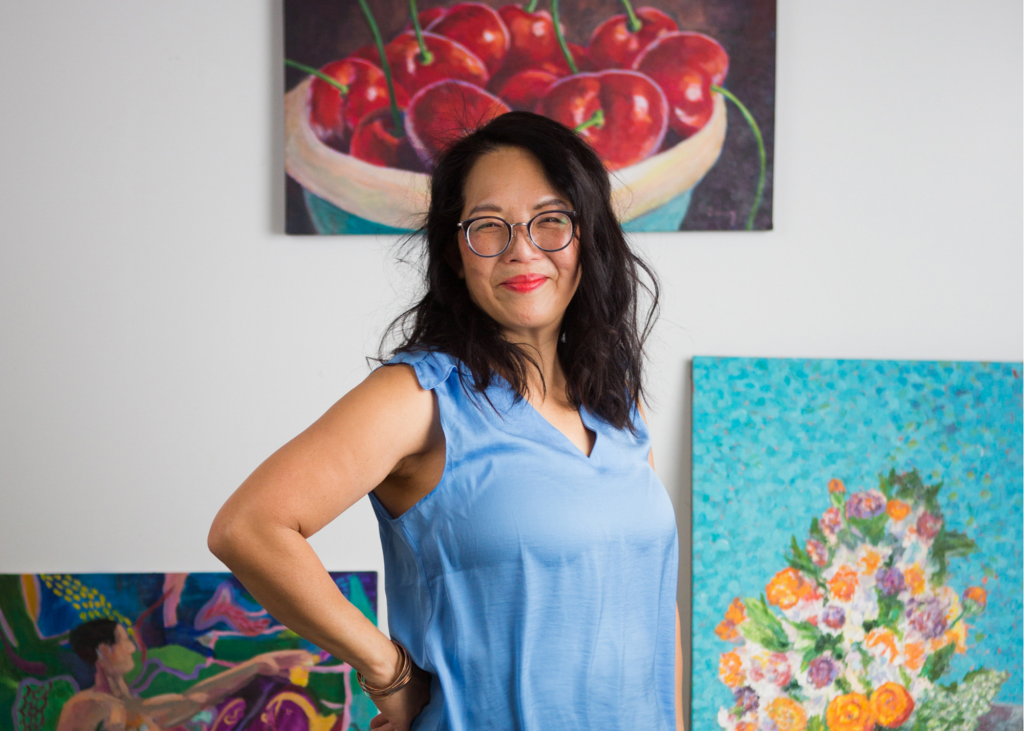 histoire d'immigration Zoong Nguyen Sie-Mah artiste peintre