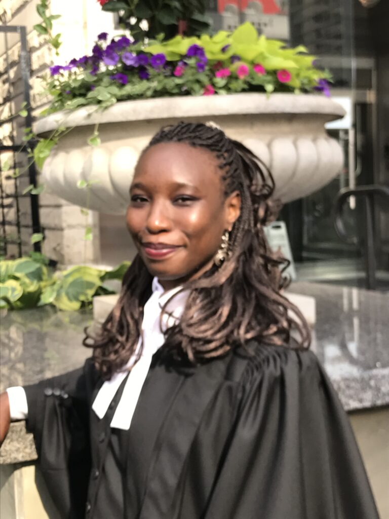 Angela Ogang, avocate