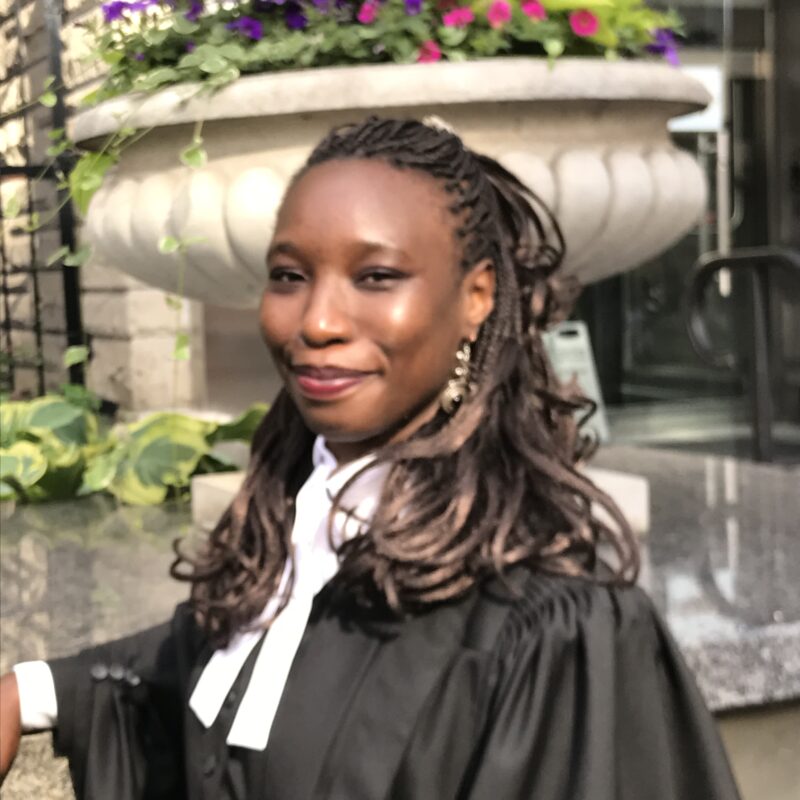 Angela Ogang, avocate