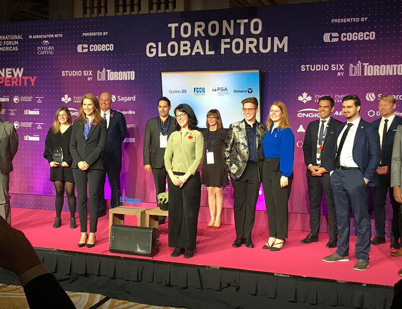 Ontario-Québec, Toronto Global Forum, Club canadien, Mulroney, LeBel