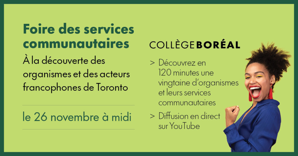 boreal, services communautaires francophones de Toronto