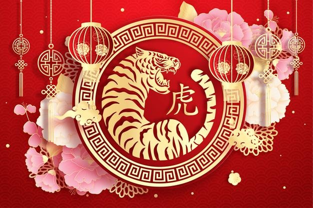nouvel an chinois 2022 - année du tigre