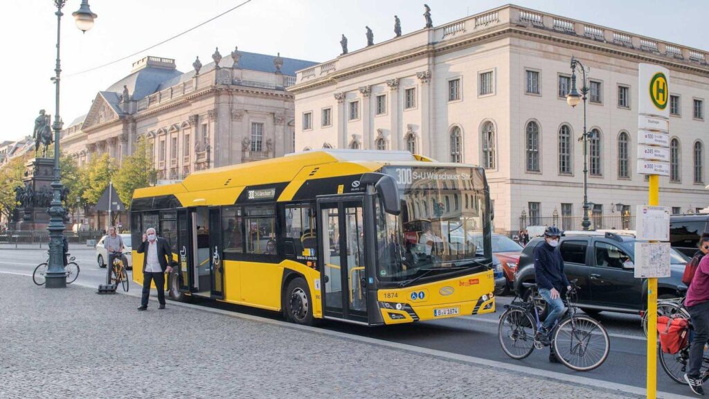 transports en commun, autobus-electrique-Berlin