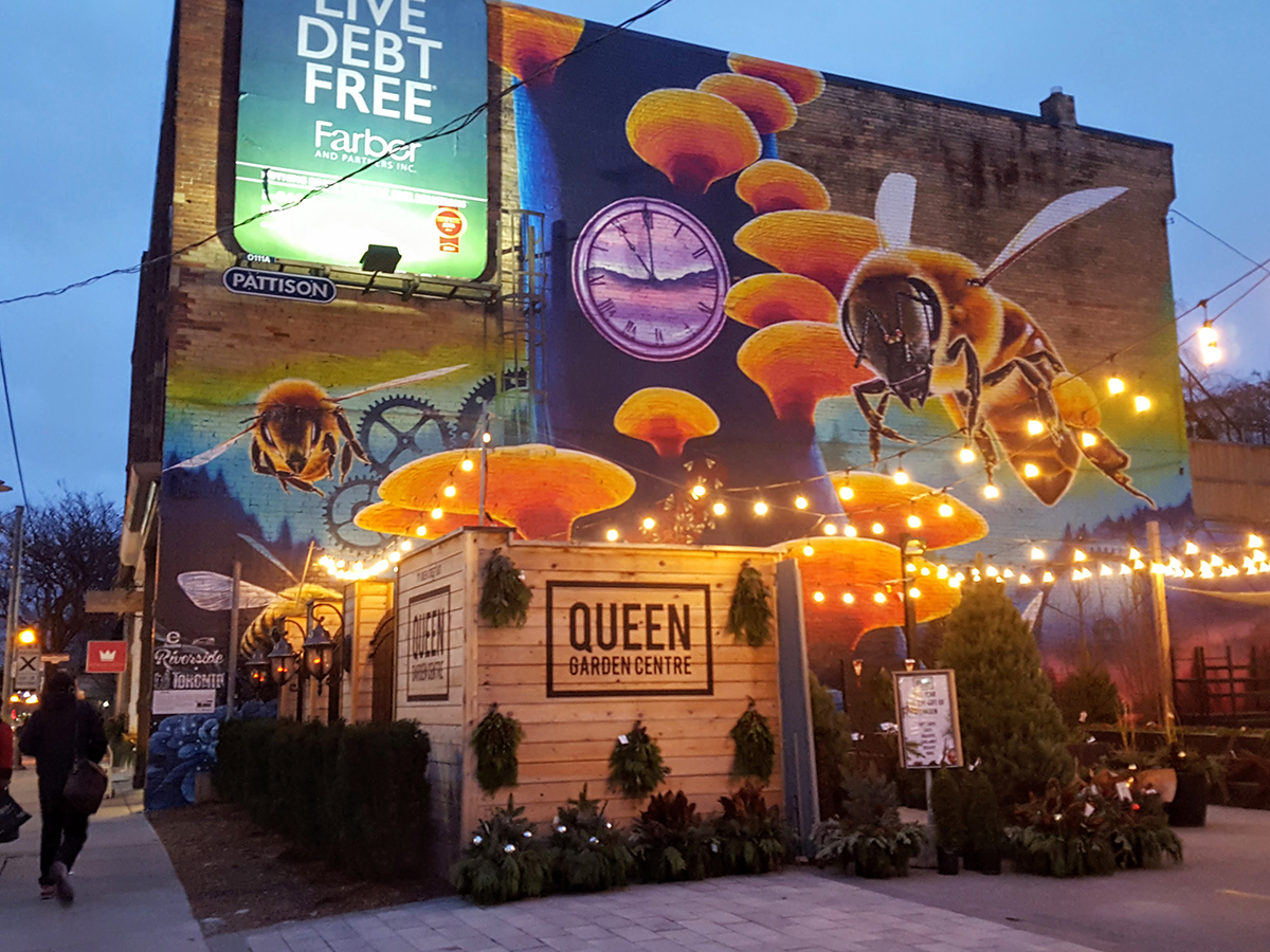 Un café caché dans la jardinerie Queen Garden Centre