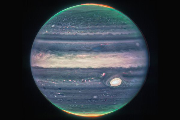 Jupiter, télescope spatial James-Webb