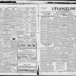 journal L'Évangéline, Acadie