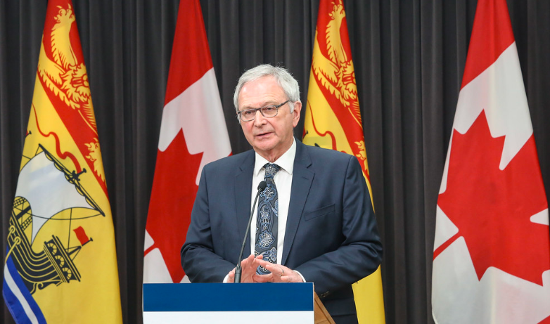 Blaine Higgs, le premier ministre du Nouveau-Brunswick.