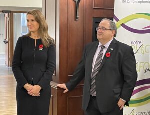 Caroline Mulroney, 5 à 7 AFO Queen's Park députés francophones