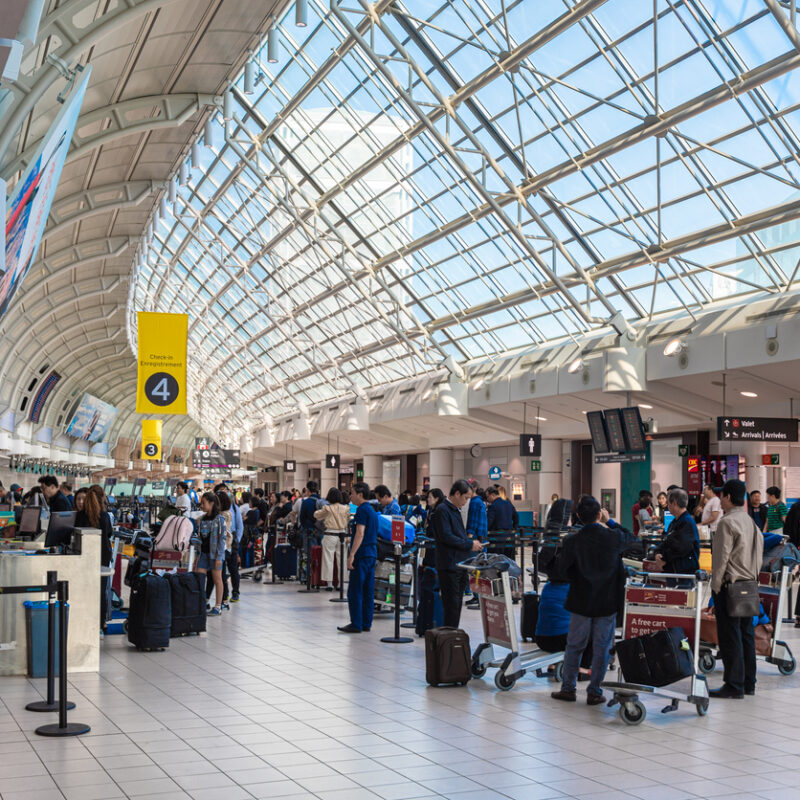 immigration, Aéroport Pearson