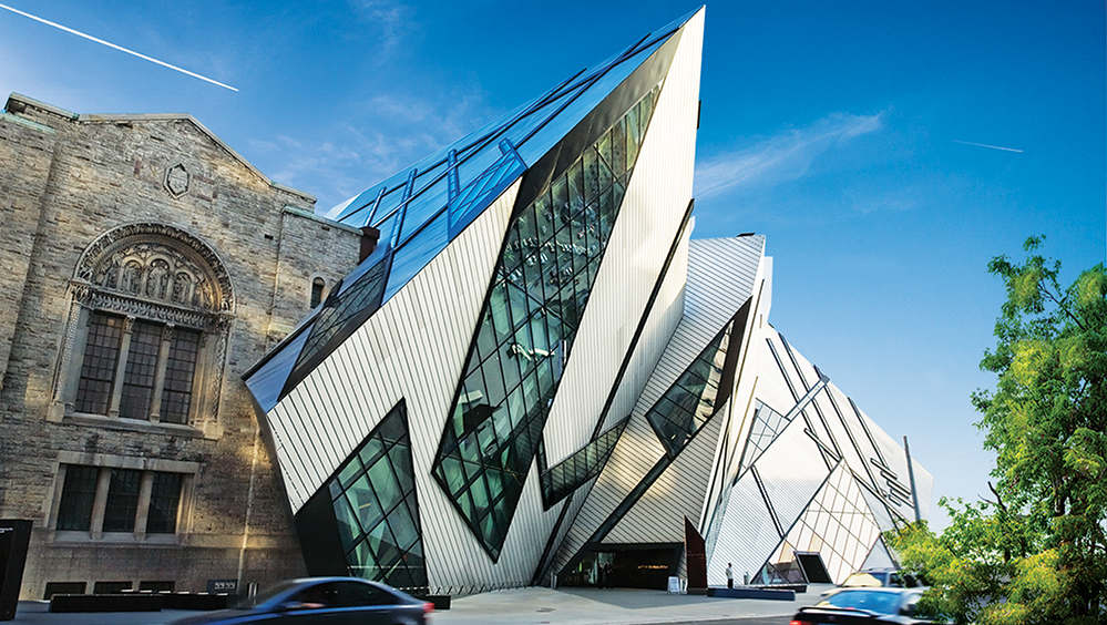Le Musée royal de l'Ontario, à Toronto.