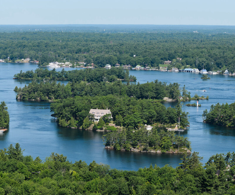 Grands Lacs, fleuve St-Laurent