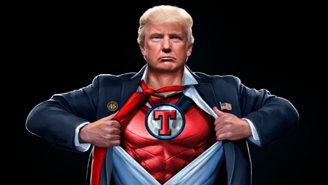 superhéros, Trump