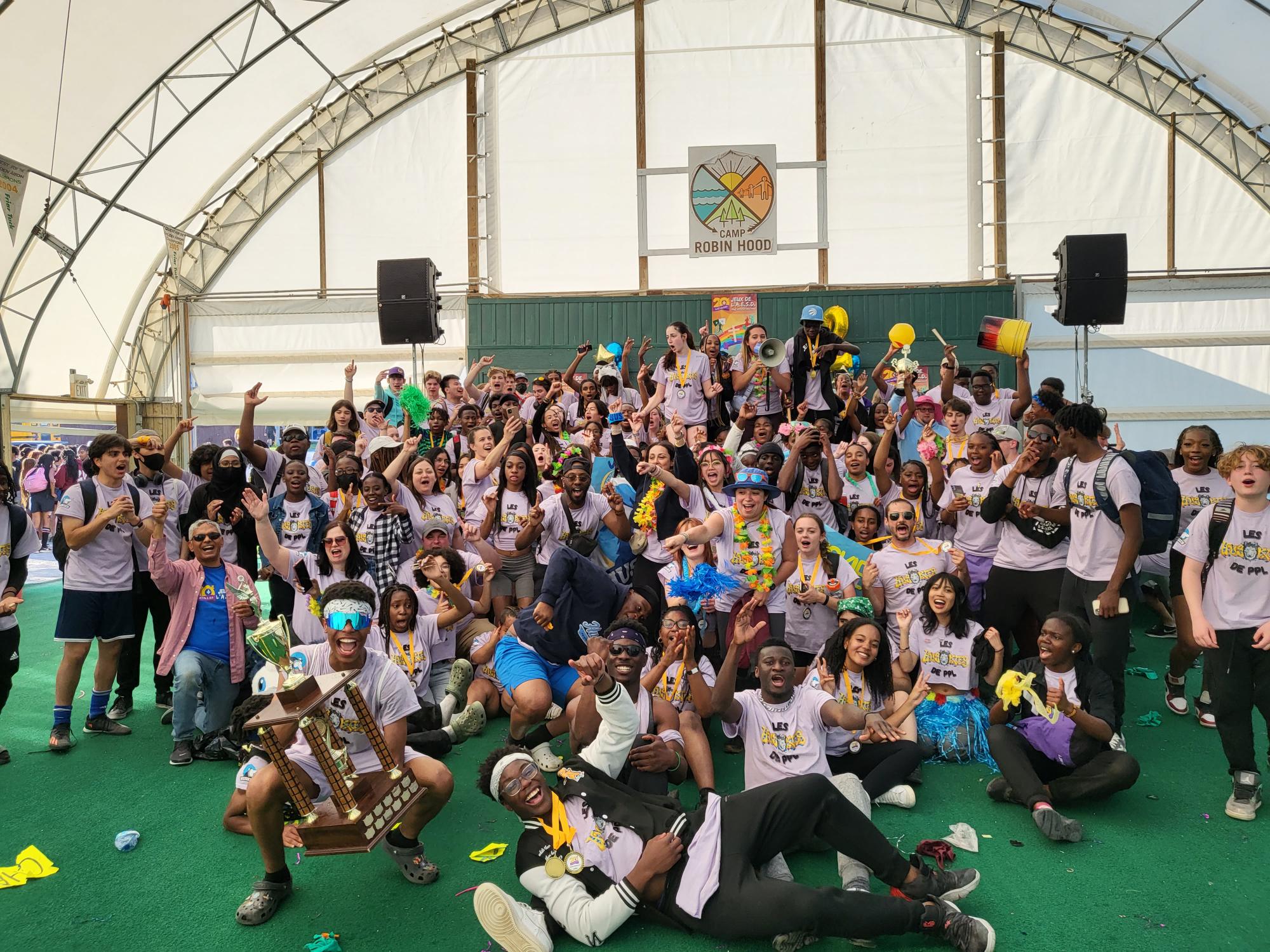 L'école PèrePhilippeLamarche sur le podium des 20e Jeux de l’AESD