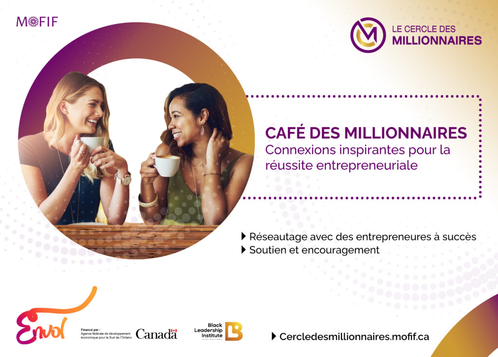 entrepreneuriat féminin, MOFIF, Cercle des millionnaires