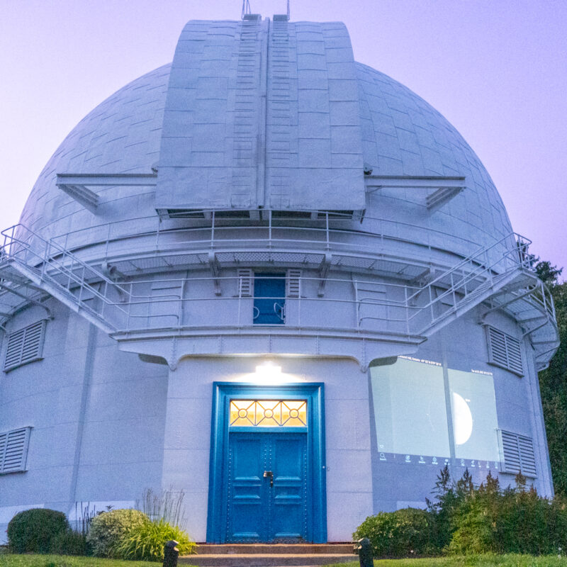 David Dunlap Observatory de nuit, observatoire ouvert au public pour les amateurs d'astronomie. Photos : Maxime Cormier