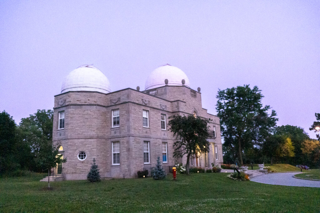 David Dunlap Observatory de nuit.