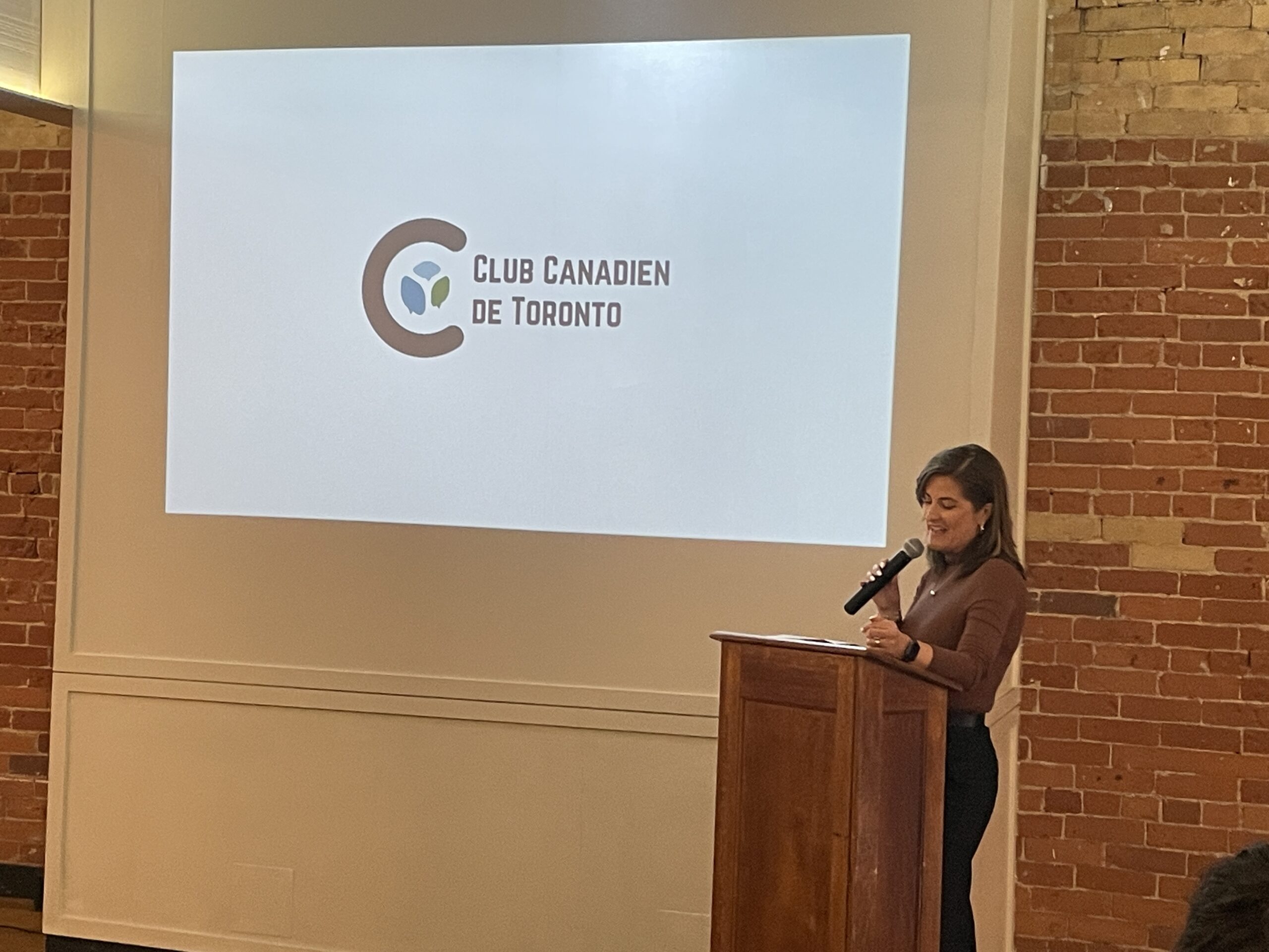 New management, new activities, new logo for the Canadian Club of Toronto