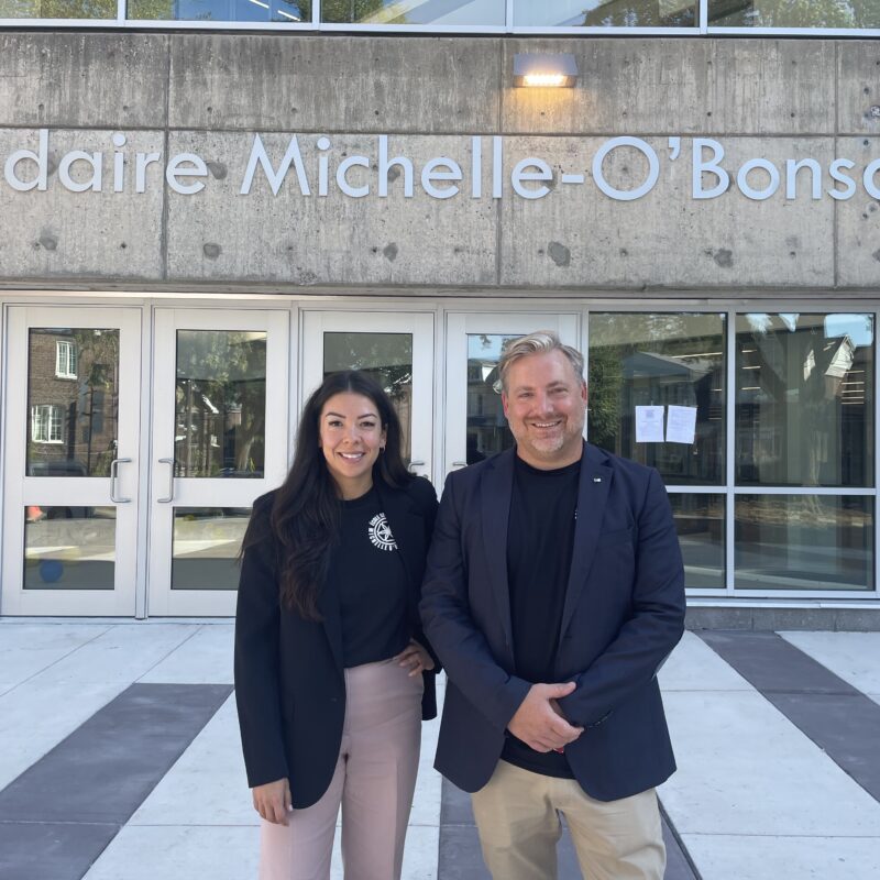 rentrée scolaire, Viamonde, école Michelle O'Bonsawin