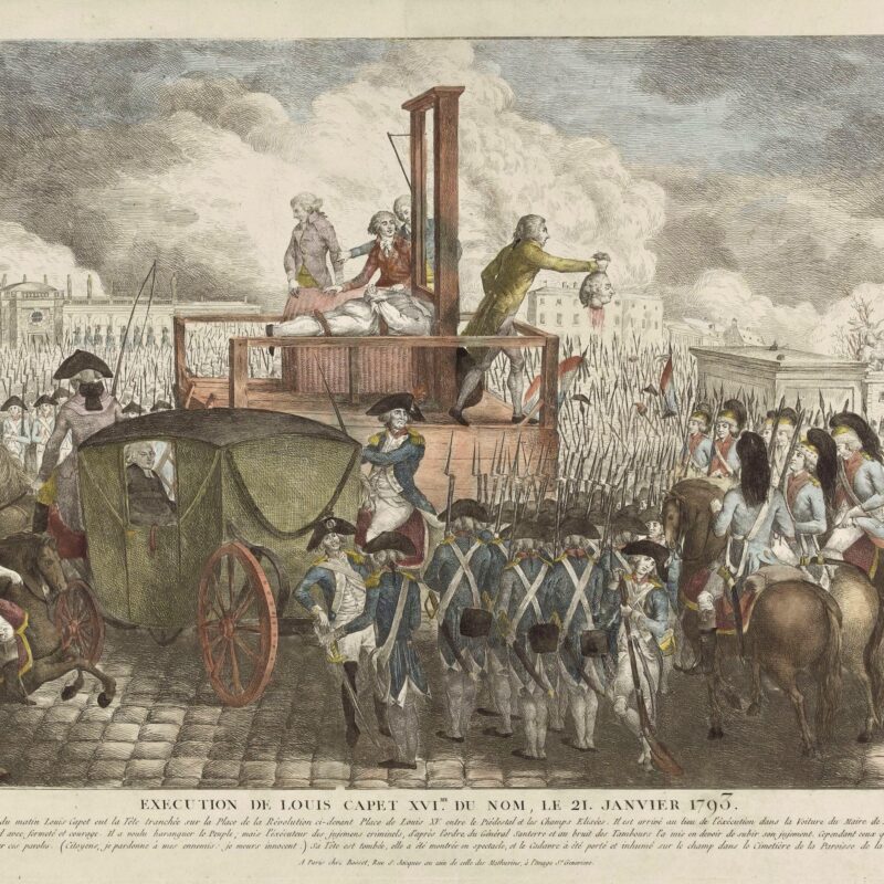 L'exécution de Louis XVI