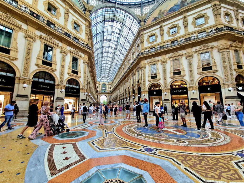 Milan, Galleria Vittorio Emmanuele II