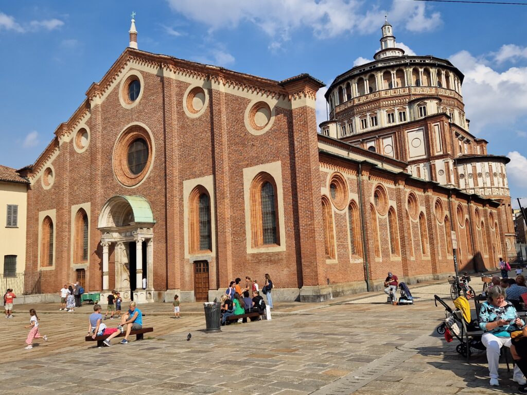 Milan, église Santa Maria delle Grazie