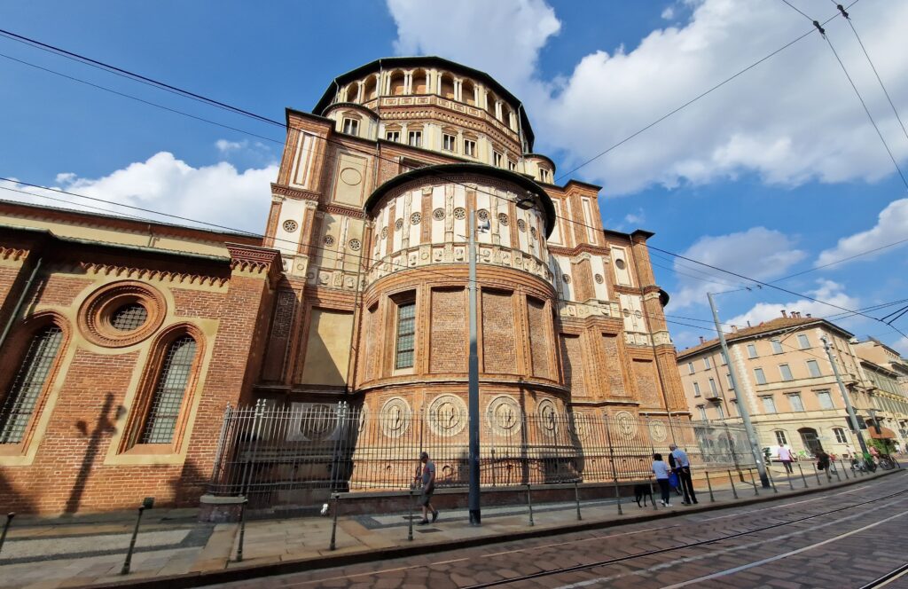 Milan, église Santa Maria delle Grazie