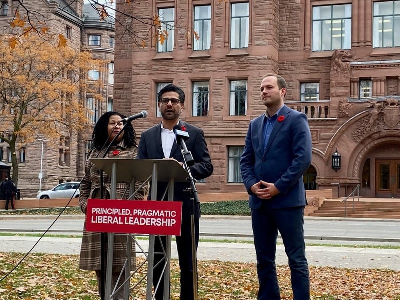 Parti libéral de l'Ontario: Yasir Naqvi et Nate Erskine-Smith