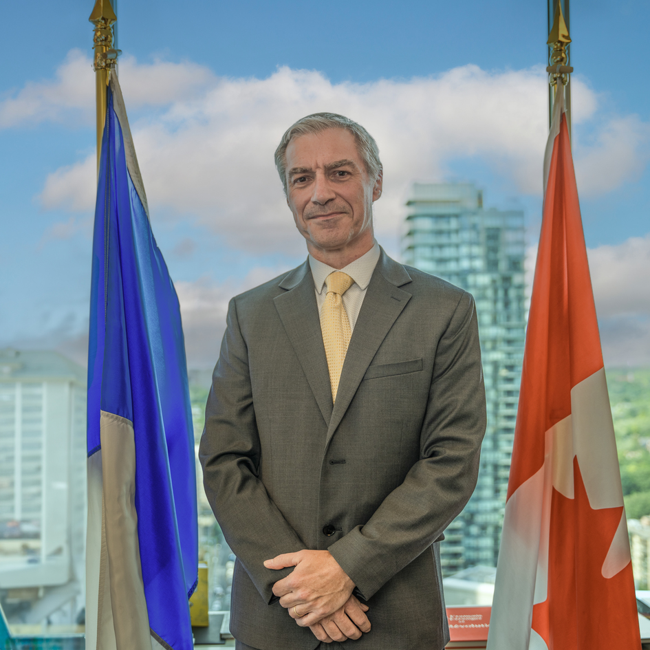 Bertrand Pous, Consul général de France à Toronto © Consulat de France à Toronto/Service de presse.
